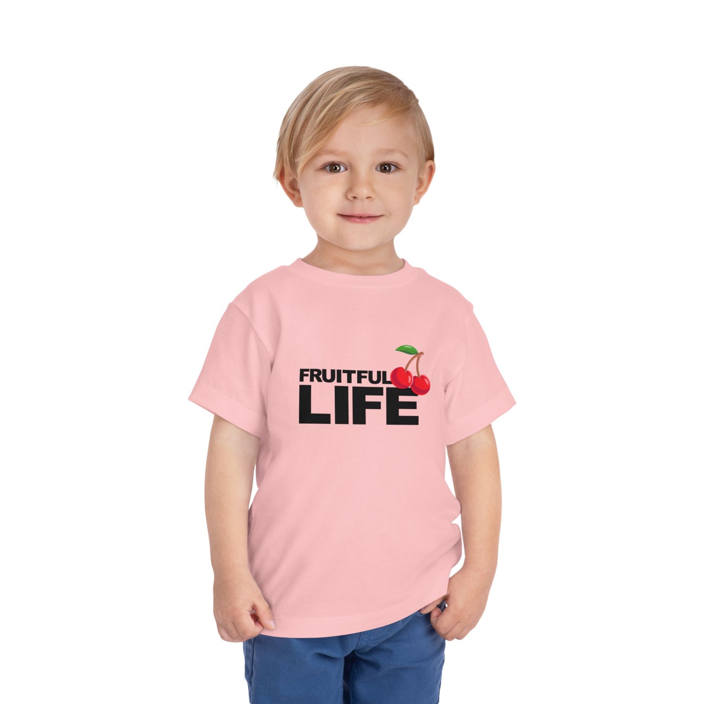 Toddler Tee, Fruitful Life Cherry
