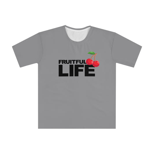 Fruitful Life T-Shirt — Cherry Graphic Men’s Tee