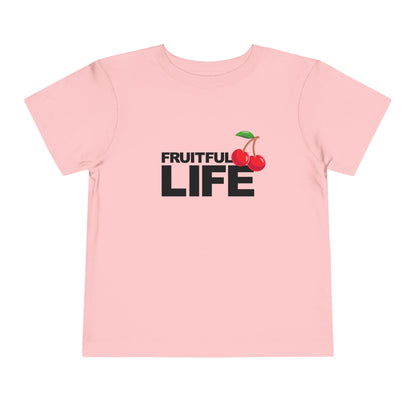 Toddler Tee, Fruitful Life Cherry