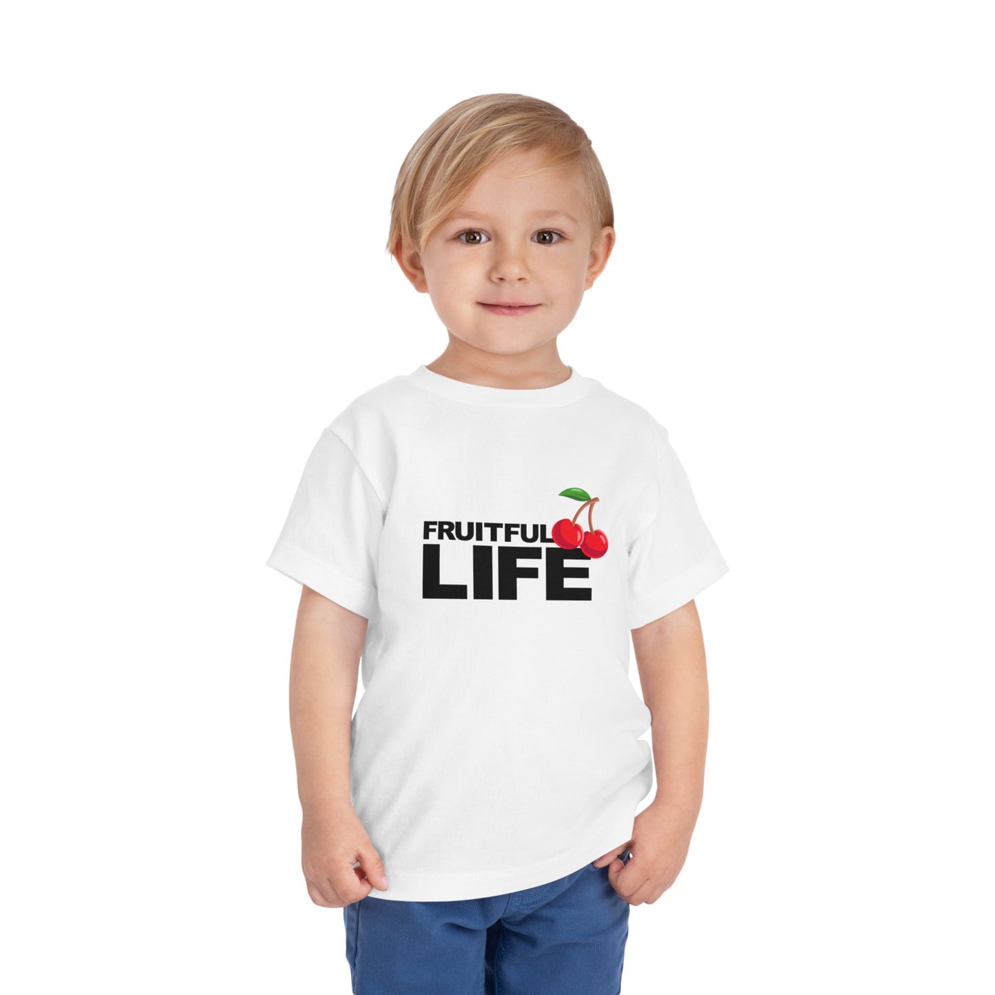 Toddler Tee, Fruitful Life Cherry