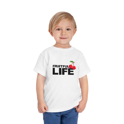 Toddler Tee, Fruitful Life Cherry