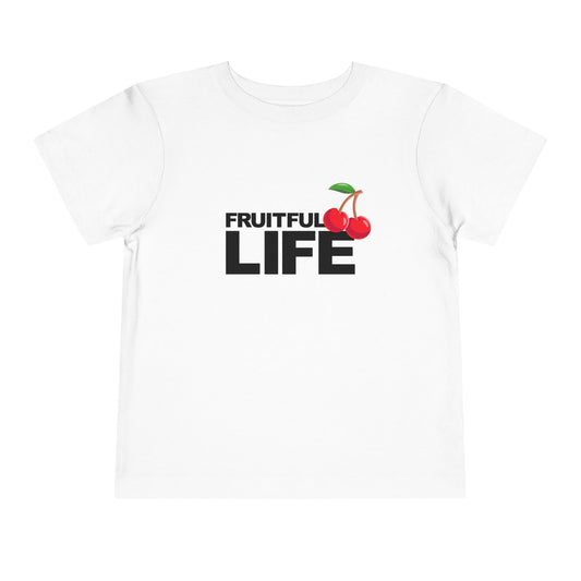 Toddler Tee, Fruitful Life Cherry